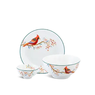 Bộ đồ ăn sứ Minh Long 08 sản phẩm - Jasmine - Quả đầu mùa