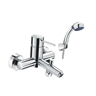 Vòi sen tắm nóng lạnh INAX BFV-8000S-1C tay sen massage (BFV8000S-1C)