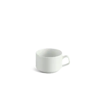 Tách trà sứ Minh Long 0.25 L - Jasmine Lys - Trắng Ngà