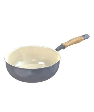 Chảo sâu phủ sứ đáy từ Sunhouse Healthy SDP24M