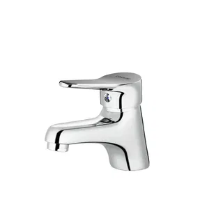 Vòi lavabo chậu rửa mặt Caesar B330CU nóng lạnh kèm nút xả nhấn