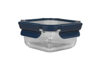 Hộp Thực Phẩm Thủy Tinh Vuông Matsu Lock 800ml nhựa Duy Tân No.1708