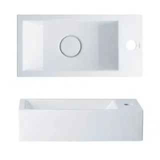 Lavabo chậu rửa mặt Caesar LF5239S treo tường