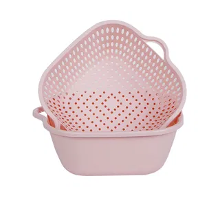Rổ 2 lớp vuông to nhựa Việt Nhật 3290