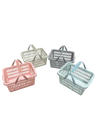Giỏ 2 quai nhỏ nhựa Châu Hưng 01