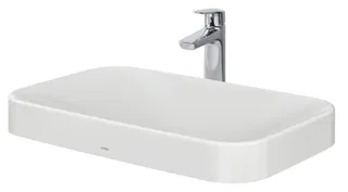 Lavabo chậu rửa mặt TOTO  LT5716#XW đặt bàn sứ chống bám bẩn