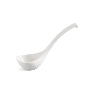 Muỗng canh sứ Minh Long - Jasmine Lys - Trắng Ngà