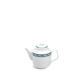 Bình trà + nắp sứ Minh Long - Jasmine - Chim Lạc