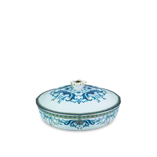 Khay mứt sứ Minh Long 5 ngăn - Misc Assortment - Sen Ngọc