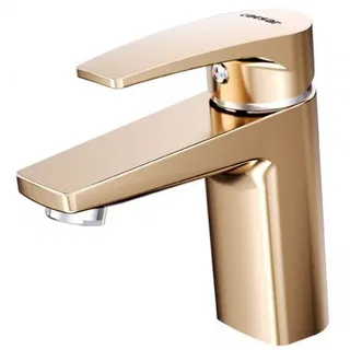 Vòi Lavabo Caesar B390CGU Màu Vàng Nóng Lạnh kèm nút xả nhấn