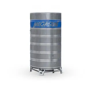 Bồn bảo ôn Megasun 500 lít đứng chịu áp inox 304