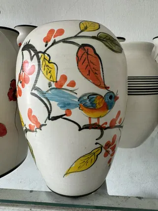 LỌ HOA GỐM MEN L2.22