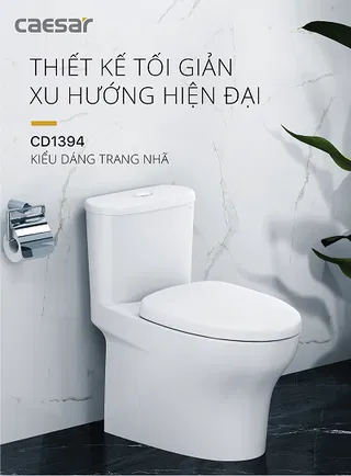 Bồn cầu 1 khối Caesar C1394