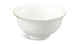 Chén cơm sứ Minh long 11.5 cm - Mẫu Đơn IFP - Chỉ Vàng
