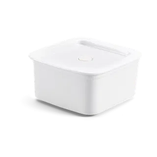 Hộp dưỡng sinh vuông đựng thực phẩm sứ Minh Long 15 cm + nắp