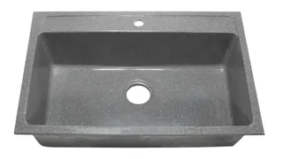 Chậu Rửa Chén Đá Honorcy 1 Hộc Lớn Xám Muối Tiêu 7750