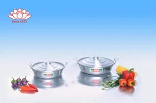 Chảo nhôm Tân Đức Thành có nắp 22cm