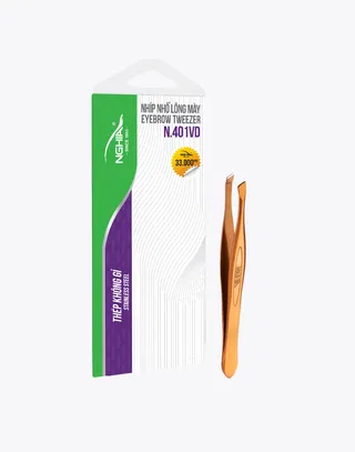Nhíp Kềm Nghĩa vỉ giấy N-401 vàng đồng