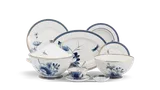 Bộ đồ ăn sứ Minh Long Âu-Á 45 sản phẩm - Hoàng Cung - Sen Vàng