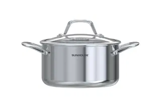 Bộ nồi Inox 316 liền đáy Sunhouse Healthy SHG826