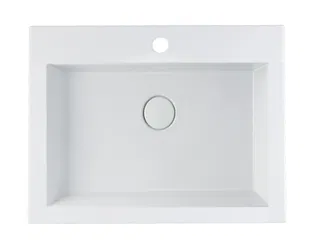 Lavabo chậu rửa mặt Caesar LF5017 bán âm dương vành