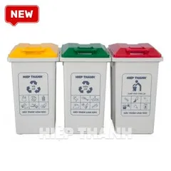 Thùng Rác Phân Loại 60L nhựa Hiêp Thành 595