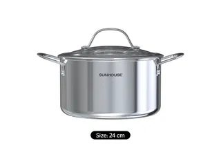 Nồi Inox 304 đáy liền Sunhouse SHG706-24