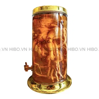Bình Thủy Tinh Ngâm Rượu Phú Hòa 25.8 lít có vòi