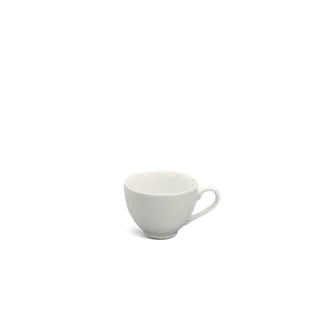 Tách capuchino sứ Minh Long 0.22 L - Daisy Lys - Trắng Ngà