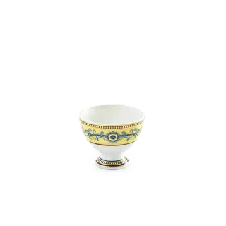 Bình rượu sứ Minh Long 0.27 L + nắp - Hoàng Cung - Hoàng Liên