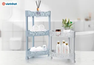 Kệ góc hoa 2T nhựa Việt Nhật 5525-2