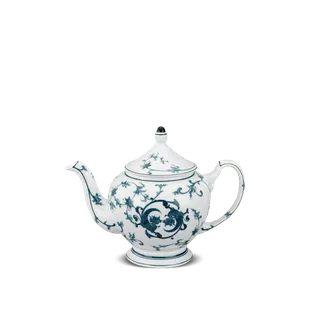 Bình trà sứ Minh Long 1.3 L + nắp - Hoàng Cung - Lạc Hồng