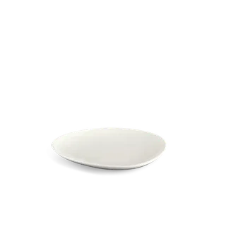 Dĩa lót tam giác sứ Minh Long 15 cm - Gourmet Lys - Trắng Ngà
