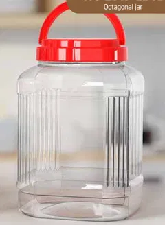 Hũ Sọc nhựa Duy Tân 5KG-Nắp quai - 4300ml