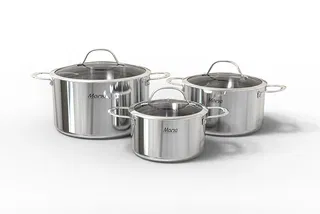 Bộ nồi inox đa lớp Sunhouse Mama SHG701