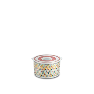 Hộp dưỡng sinh tròn đựng thực phẩm sứ Minh Long 11 cm + nắp (K) - Dưỡng Sinh - Mosaic