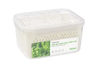 Hộp bảo quản thực phẩm tươi 3600ml nhựa Duy Tân  No.1736