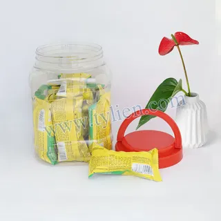 Hũ Bát Giác 10K Nắp Quai nhựa Tý Liên No.B06