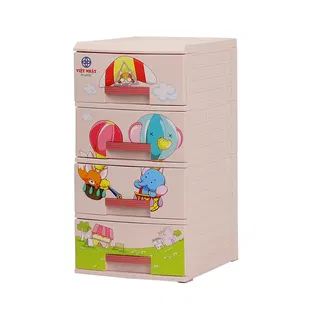 Tủ kitty 4T nhựa Việt Nhật 3654