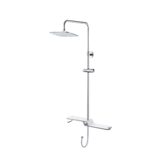 Thân cây sen tắm đứng nóng lạnh Caesar BS127