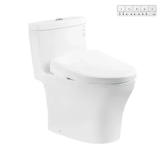 Bồn cầu 1 khối TOTO MS889CDRW23 nắp rửa S7 - TCF47360GAA 2024