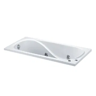 Bồn tắm dài Caesar MT0170 dài 1m7 loại xây có massage