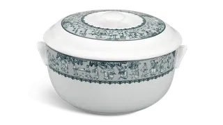 Thố + nắp sứ Minh Long - Jasmine - Vinh Quy Nhạt