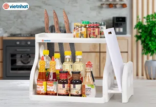 Kệ gia vị đa năng 2T nhựa Việt Nhật 5589-2