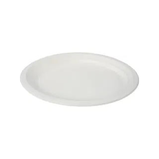 Đĩa tròn bã mía INOCHI Mori 18cm (2-W-YP070) - 10 cái