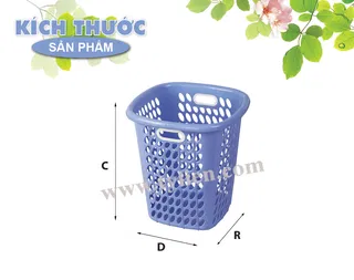 Sọt Cao Đại (loại 2) nhựa Tý Liên No.1322