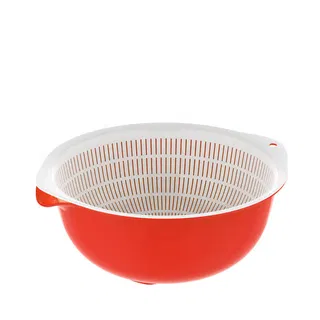 Bộ Thau Rổ nhựa Duy Tân 4T0 Lít No.496