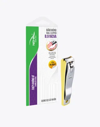 Bấm móng Kềm Nghĩa B.916C-VA (khay nhựa)