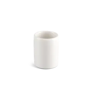 Hủ tăm sứ Minh Long 5 cm - Jasmine Lys - Trắng Ngà