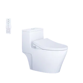 Bồn cầu 1 khối C1356F nắp rửa điện tử TAF512H